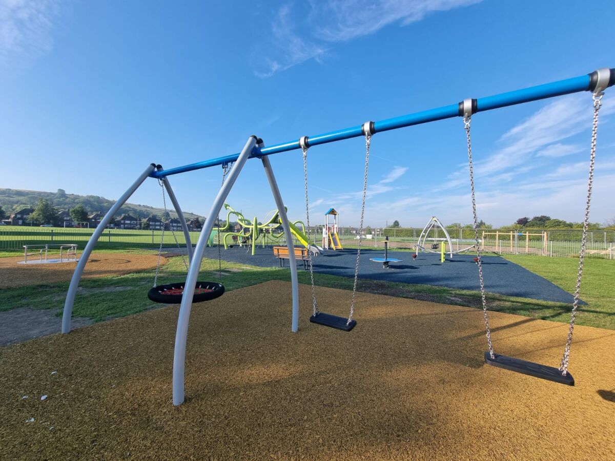An exciting new play area opens at Kingsbury Recreation Ground
