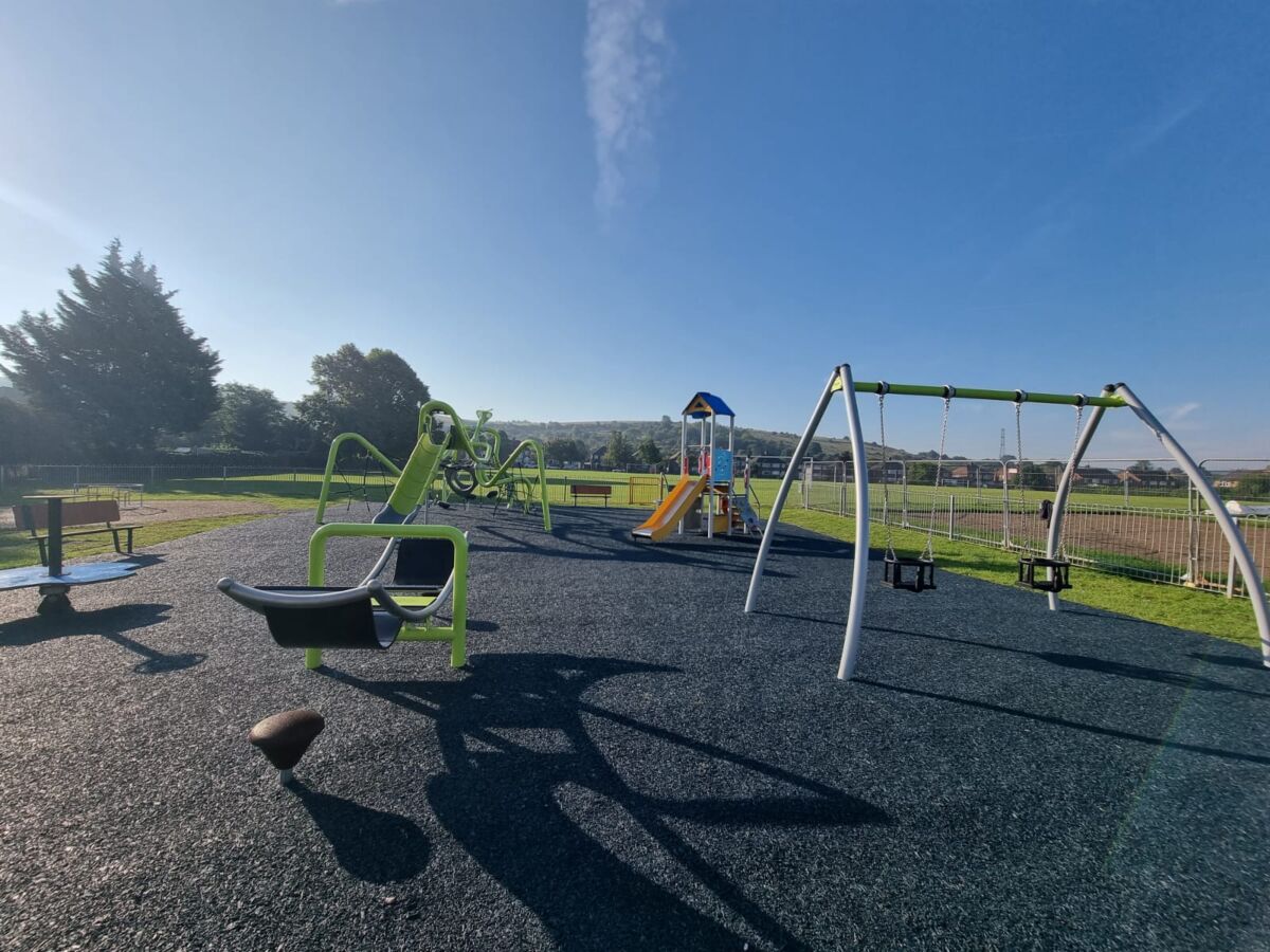 An exciting new play area opens at Kingsbury Recreation Ground