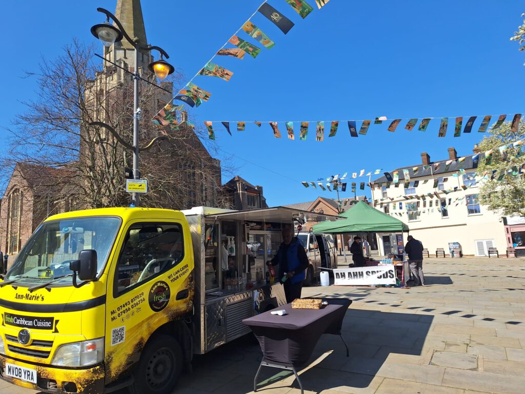 food trucks on the square