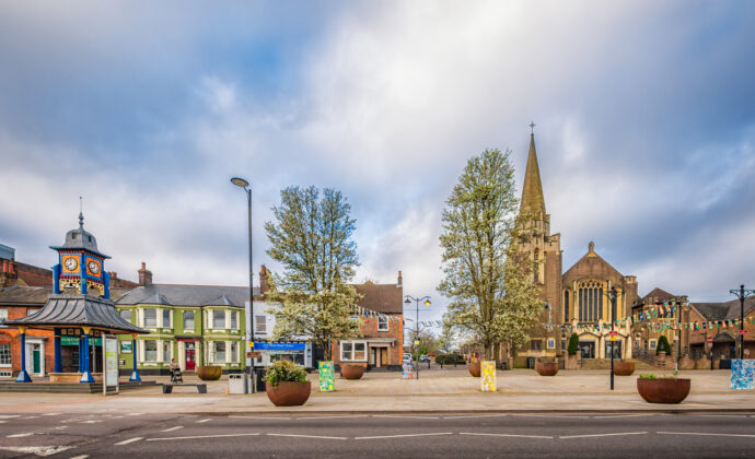 town centre of dunstable