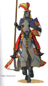 illustration of The Knight Hugh Despenser