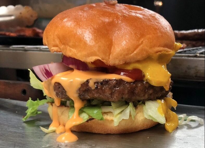 A burger made by Appy Days