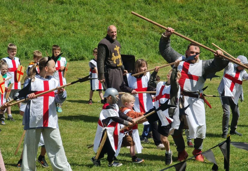 Children at Knights School workshop