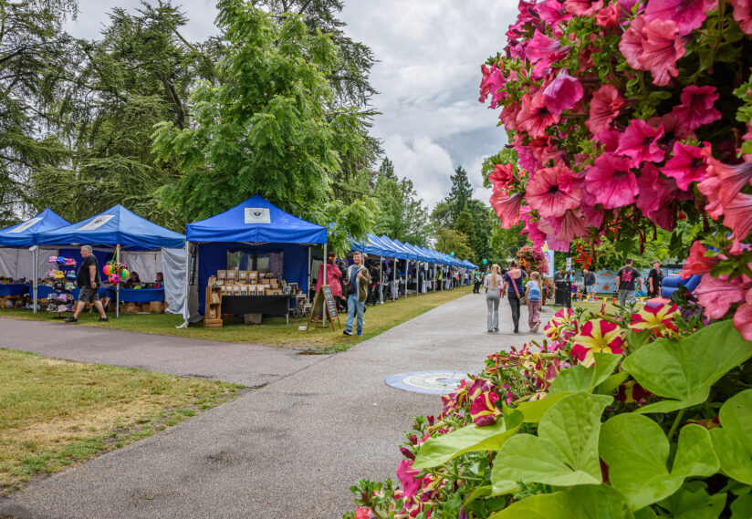 View of the whole market