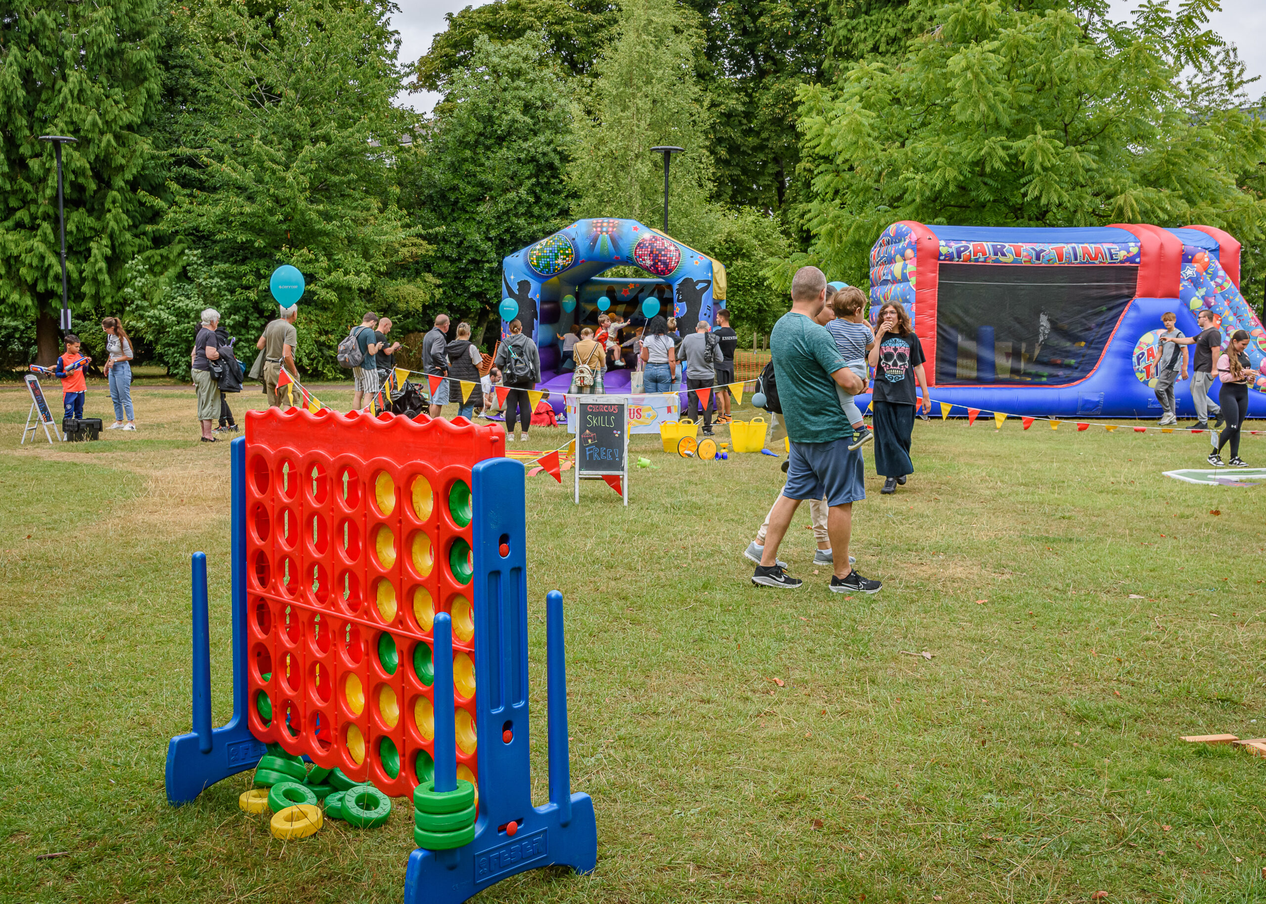 View of fun games