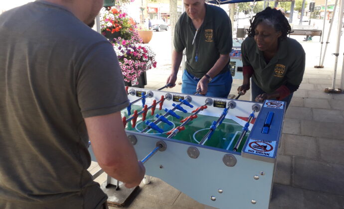 Table Football on The Square