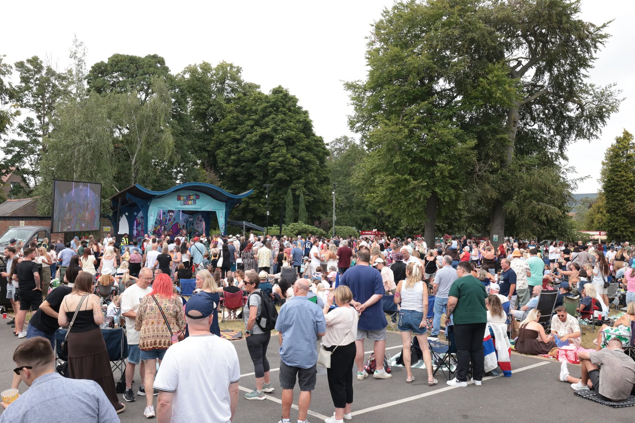 crowds of people