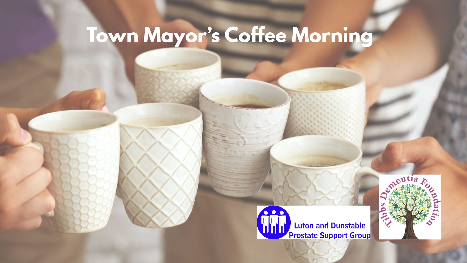 people holding cups of coffee in white cups