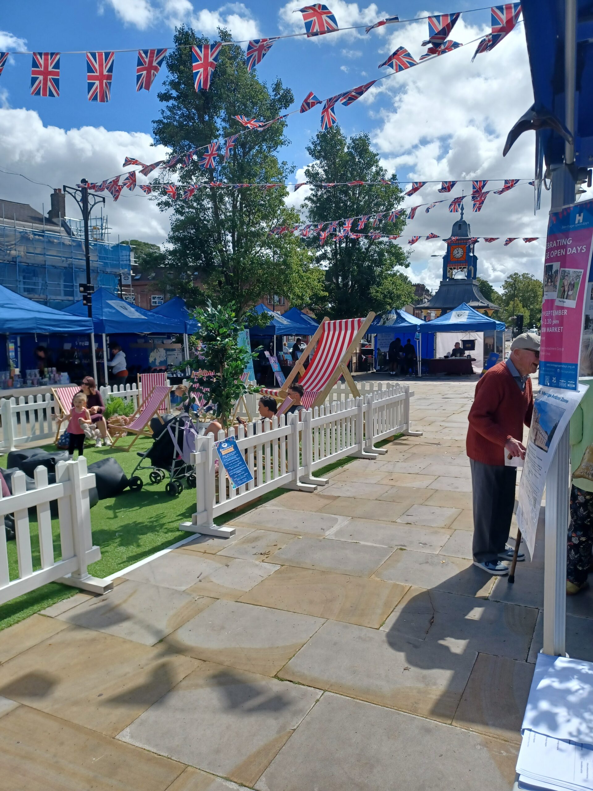 Ashton Square Day chill area