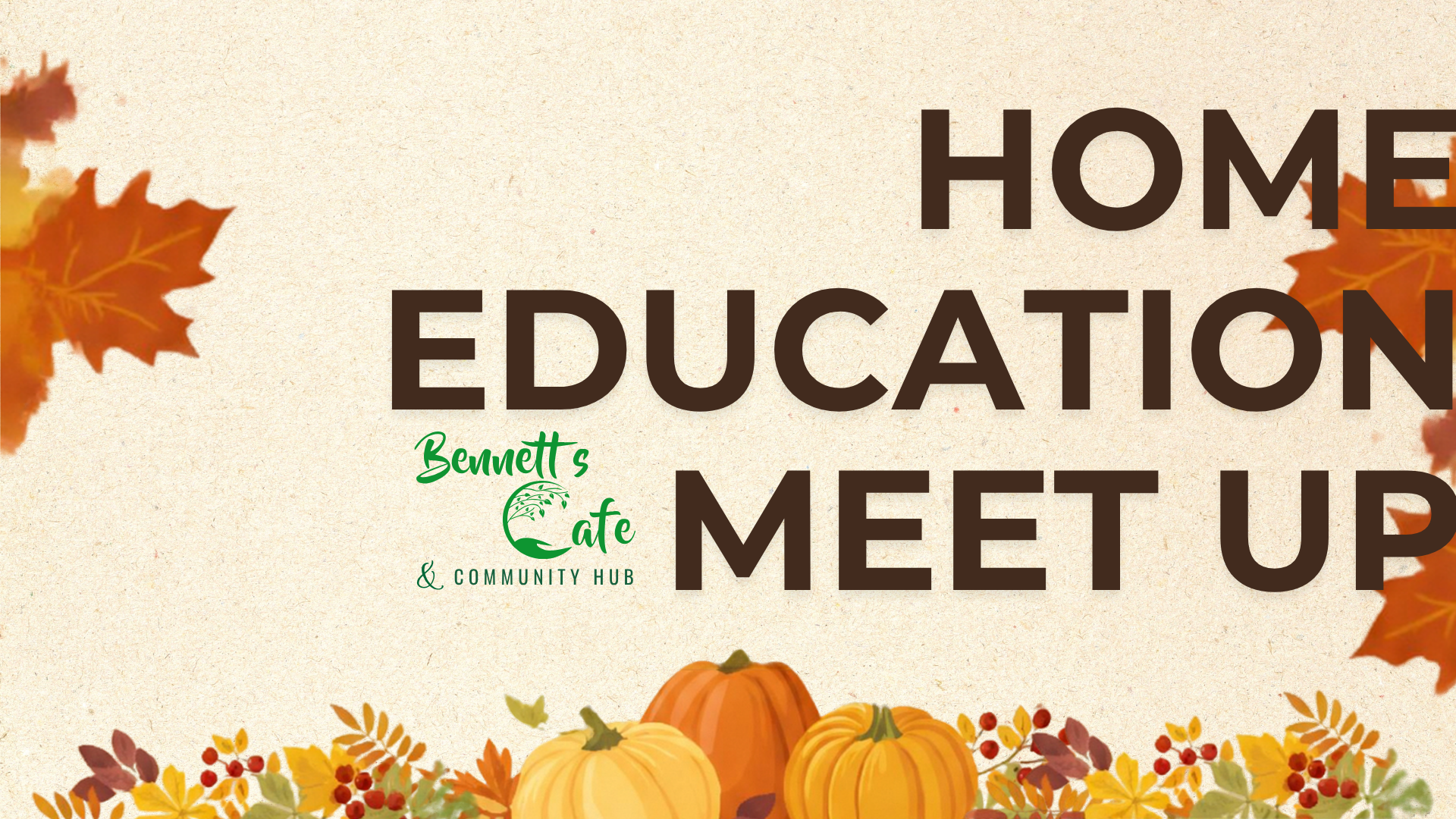 Autumn Home Education Banner
